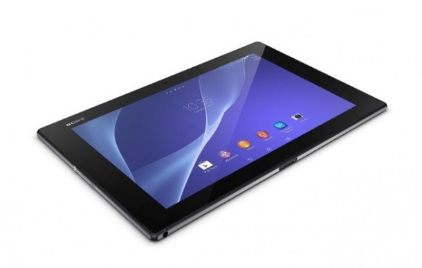 Xperia Z2 Tablet Black1 610x387 - Sony announces the Xperia Tablet Z2