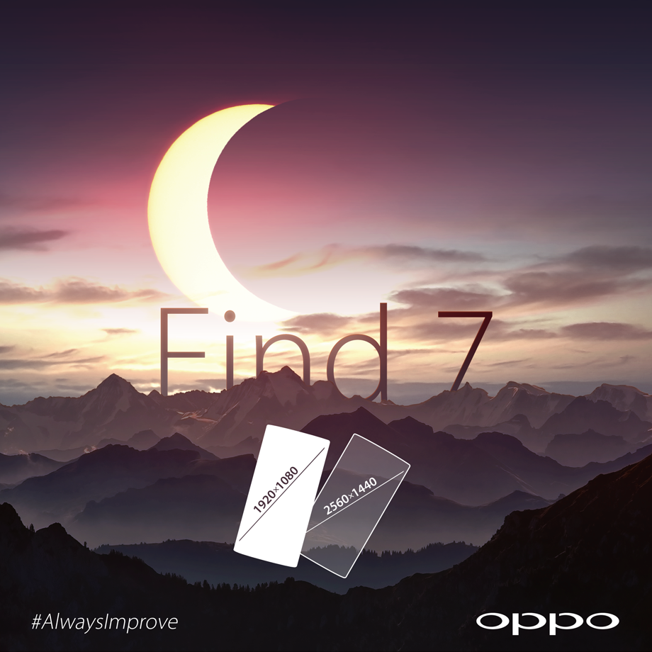 1903008 381250168682026 2116236546 n - Latest Oppo Find 7 teaser, Confirms 2 display sizes