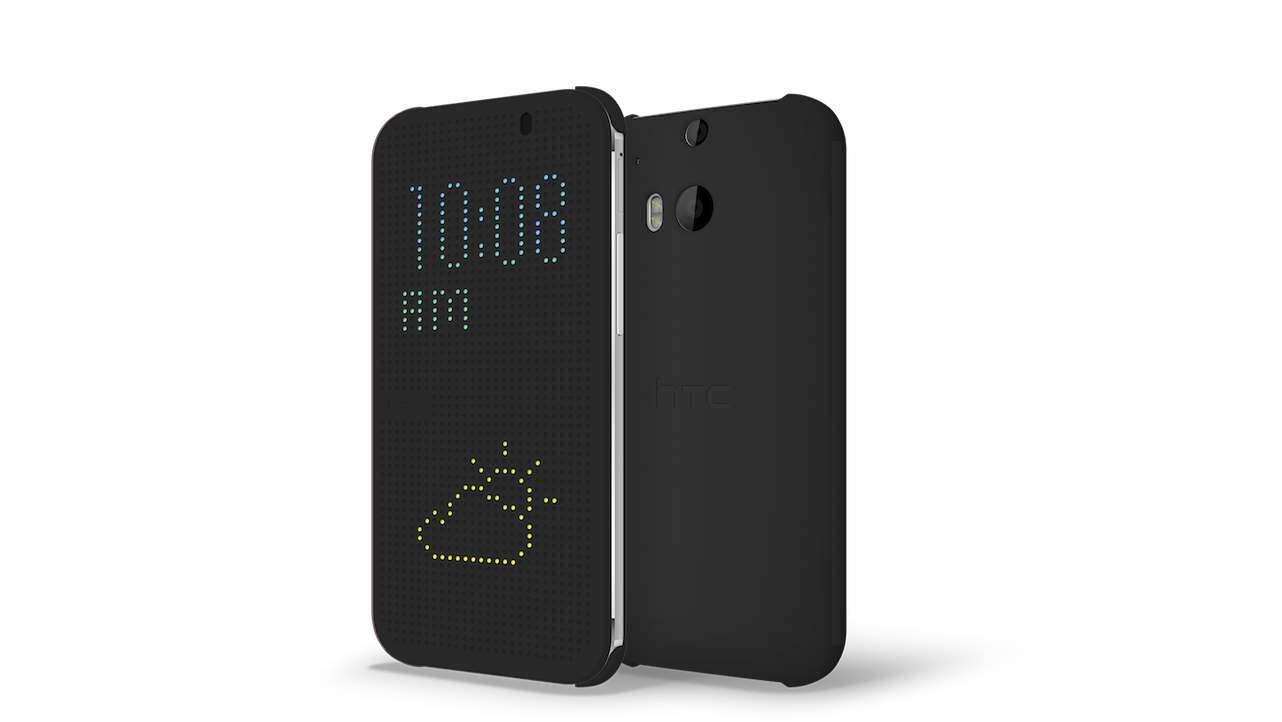 M8 Dot View Case GRAY 1008 - BREAKING NEWS : HTC releases the HTC One 2014 (M8)