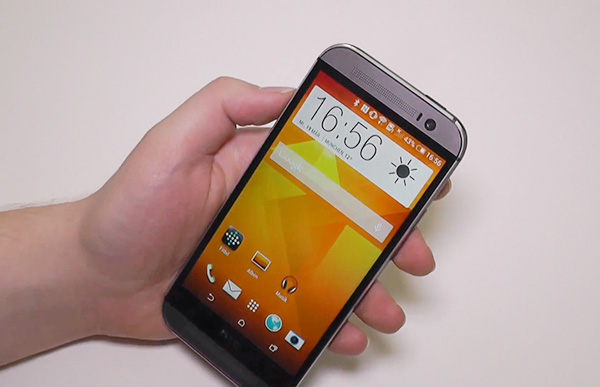 gsmarena 0015 - LEAKED : HTC M8 (One 2014) in a detailed Hands-on Video