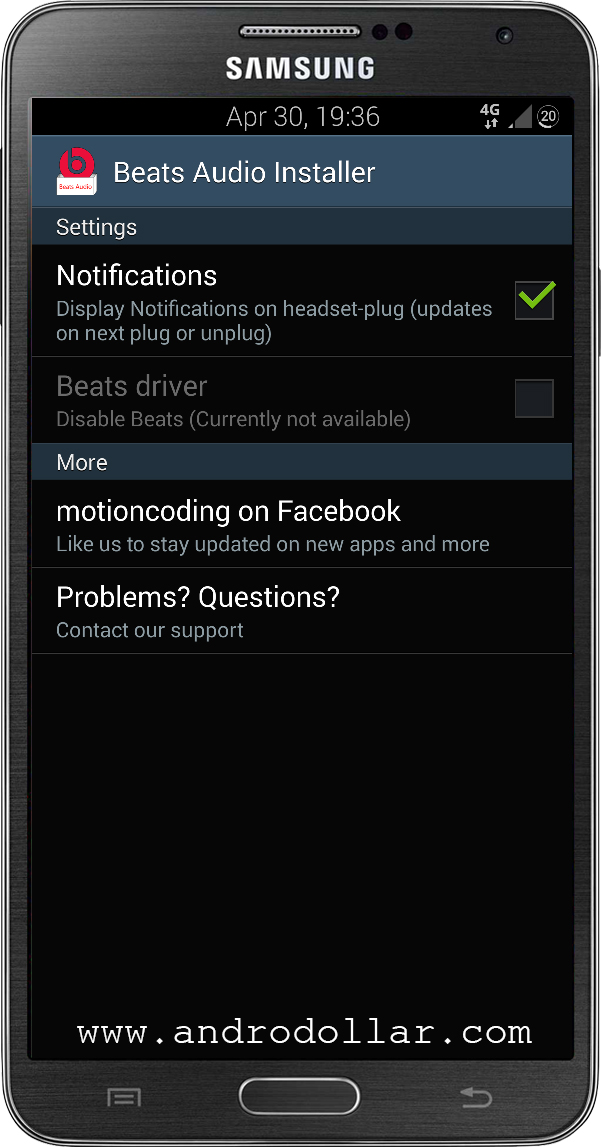 BeatsAudioInstaller www.androdollar 2 - HOW TO : Install Beats Audio on Any Android Device