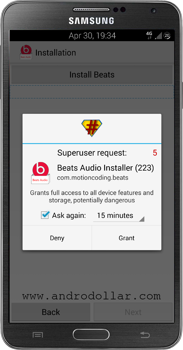 BeatsAudioInstaller www.androdollar 7 - HOW TO : Install Beats Audio on Any Android Device