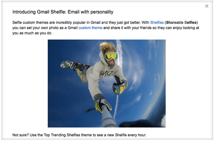 Gmail Shelfie www.androdollar.com  - Round-up of April Fool's day pranks by Tech Giants (2014)