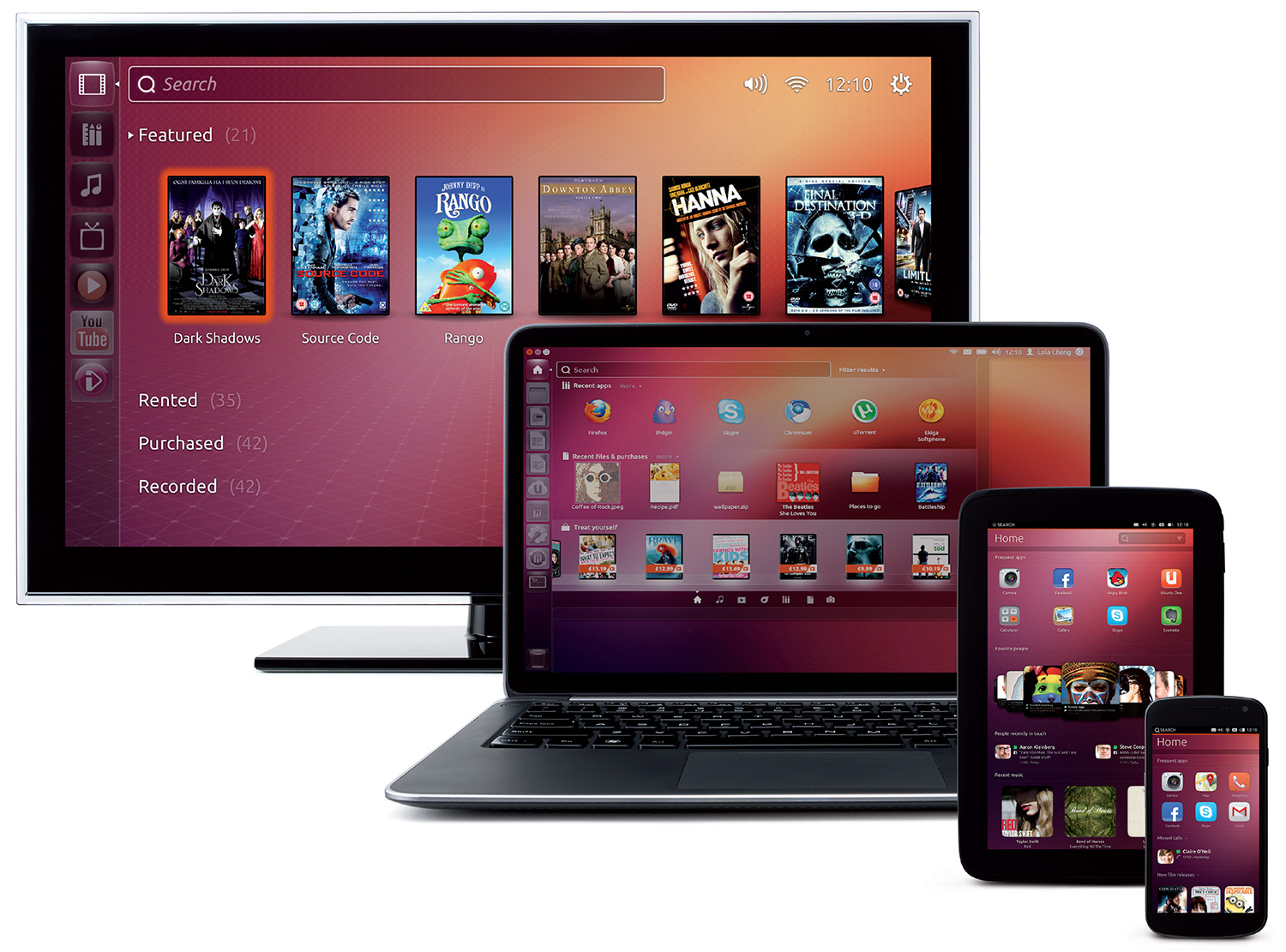 ubuntu tv pc smartphone tablet - Canonical releases Ubuntu 14.04