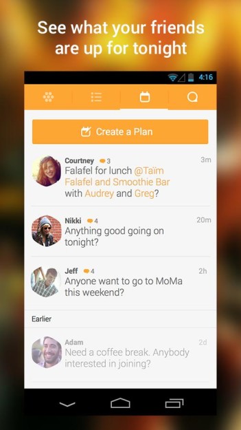 SWARM ANDROID ANDRODOLLAR 1 - Foursquare's All New Check-in App, SWARM is now available to download; Get the APK here