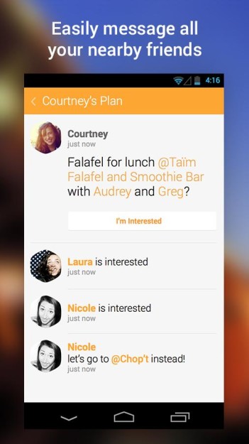 SWARM ANDROID ANDRODOLLAR 2 - Foursquare's All New Check-in App, SWARM is now available to download; Get the APK here