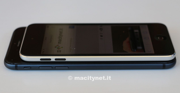iPhone6 Dummy www.androdollar 6 - LEAKED : Apple iPhone 6 in Gold and Compared to the iPod 5