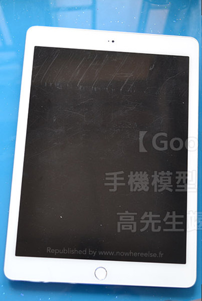 iPadAir2 AndroDollar 1 - LEAKED : Apple iPad Air 2 with Touch ID Shown off in a series of Photos