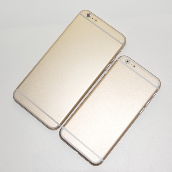 iPhone6 AndroDollar2 - LEAKED : iPhone 6, 4.7" and 5.5" in Gold and being compared to the Galaxy S5