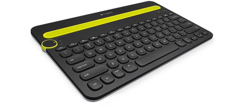 LogitechK480Keyboard AndroDollar 2 - Logitech unveils the K480; A Keyboard that can connect to 3 Devices Simultaniously