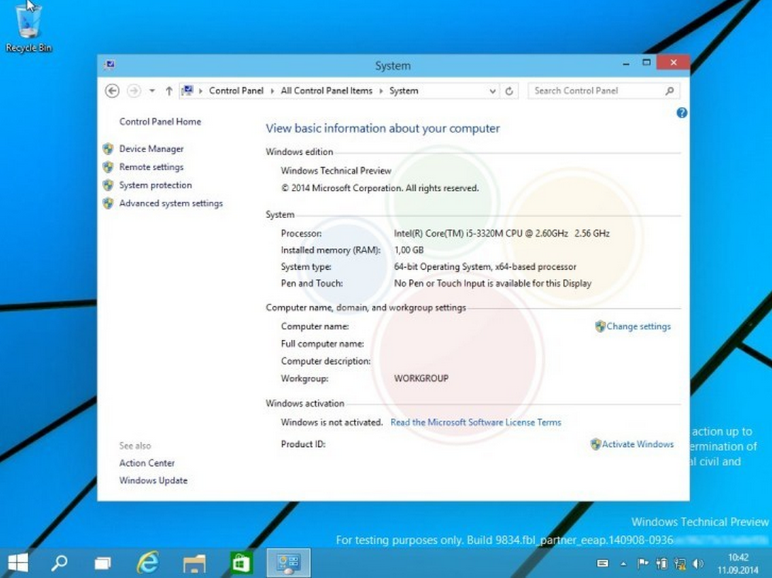 Windows9 Build9834 Leaked AndroDollar 7 - LEAKED : 20 Windows 9 Screenshots & A Video show some Interesting changes