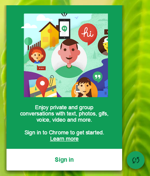 chrome hangouts - Google Refreshes Hangouts for Windows and Chrome OS with a Floating Chat Bubble