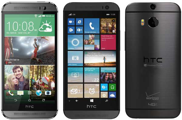 HTC One M8 Windows Phone Verizon - TOP 10 : Smartphones of 2014