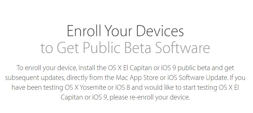 iOS 9 Public Beta5
