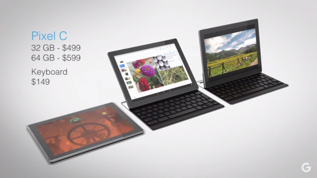 Google Pixel C 1 - Google unveils the Pixel C as a Laptop-Tablet Hybrid