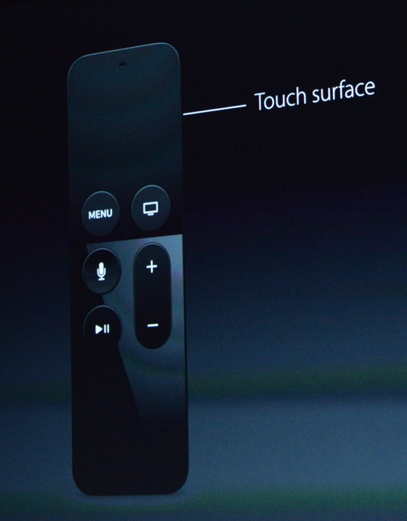 Screen Shot 2015 09 09 at 11.30.39 PM - Apple unveils the all new Apple TV with a Bluetooth remote with touch and Siri