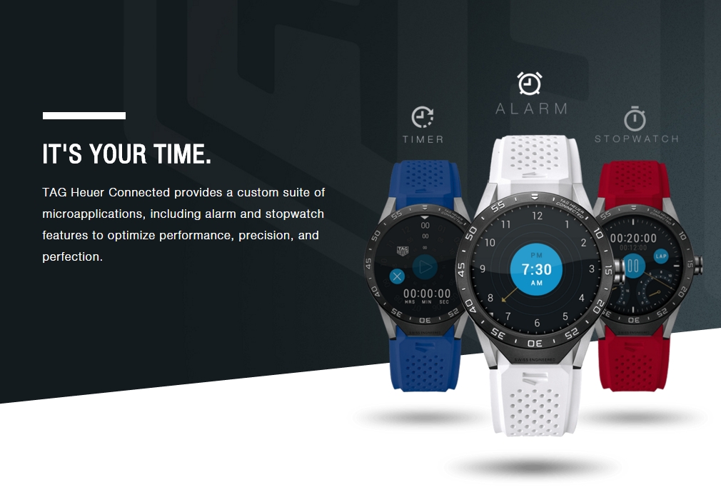 TAG Heuer Connected 3 - TAG Heuer Connected unveiled as the first Android Wear based luxury smartwatch