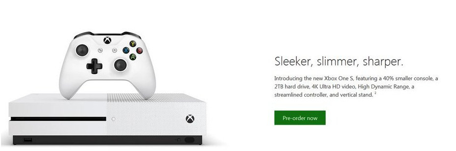 xbox one s leak 0 - Microsoft unveils a slimmer verison of the Xbox One called the Xbox One S
