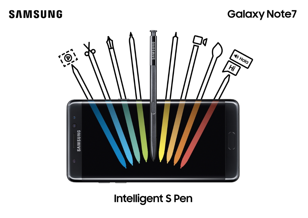 GalaxyNote7 KeyVisual 4 - Samsung unveils the Galaxy Note 7 with dual edges, iris scanner, water resistance and an enhanced S-Pen