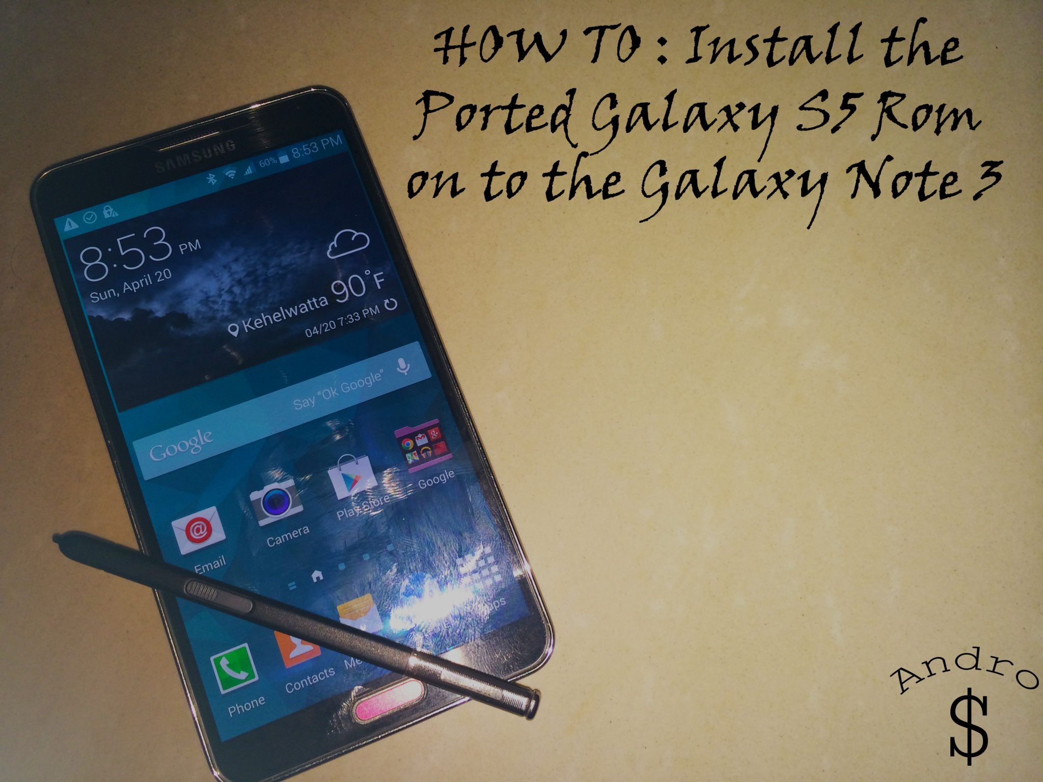 Galaxy S5 Ported Rom for the Galaxy Note 3 – www.androdollar.com
