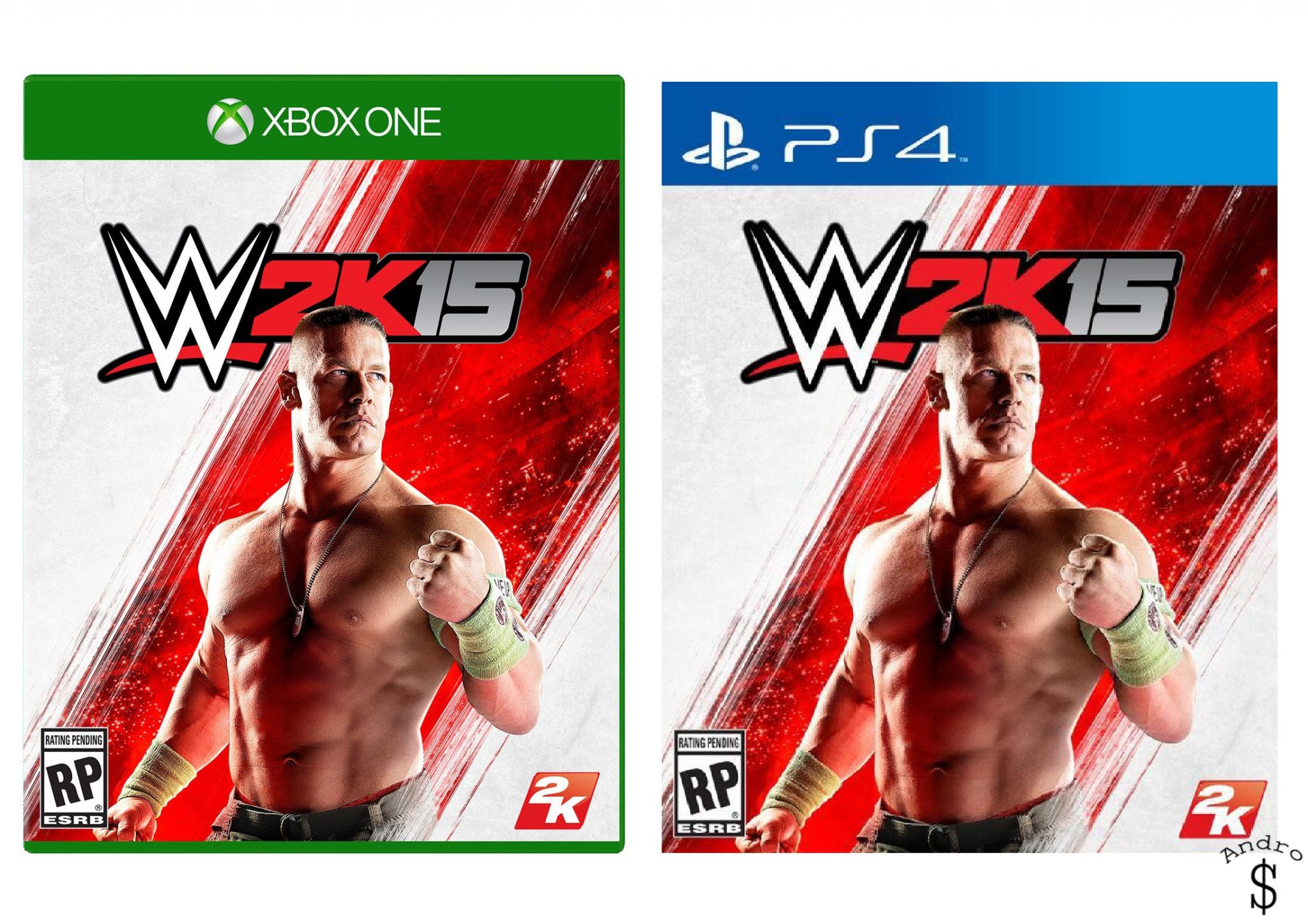 WWE 2K15 Cover – Andro Dollar