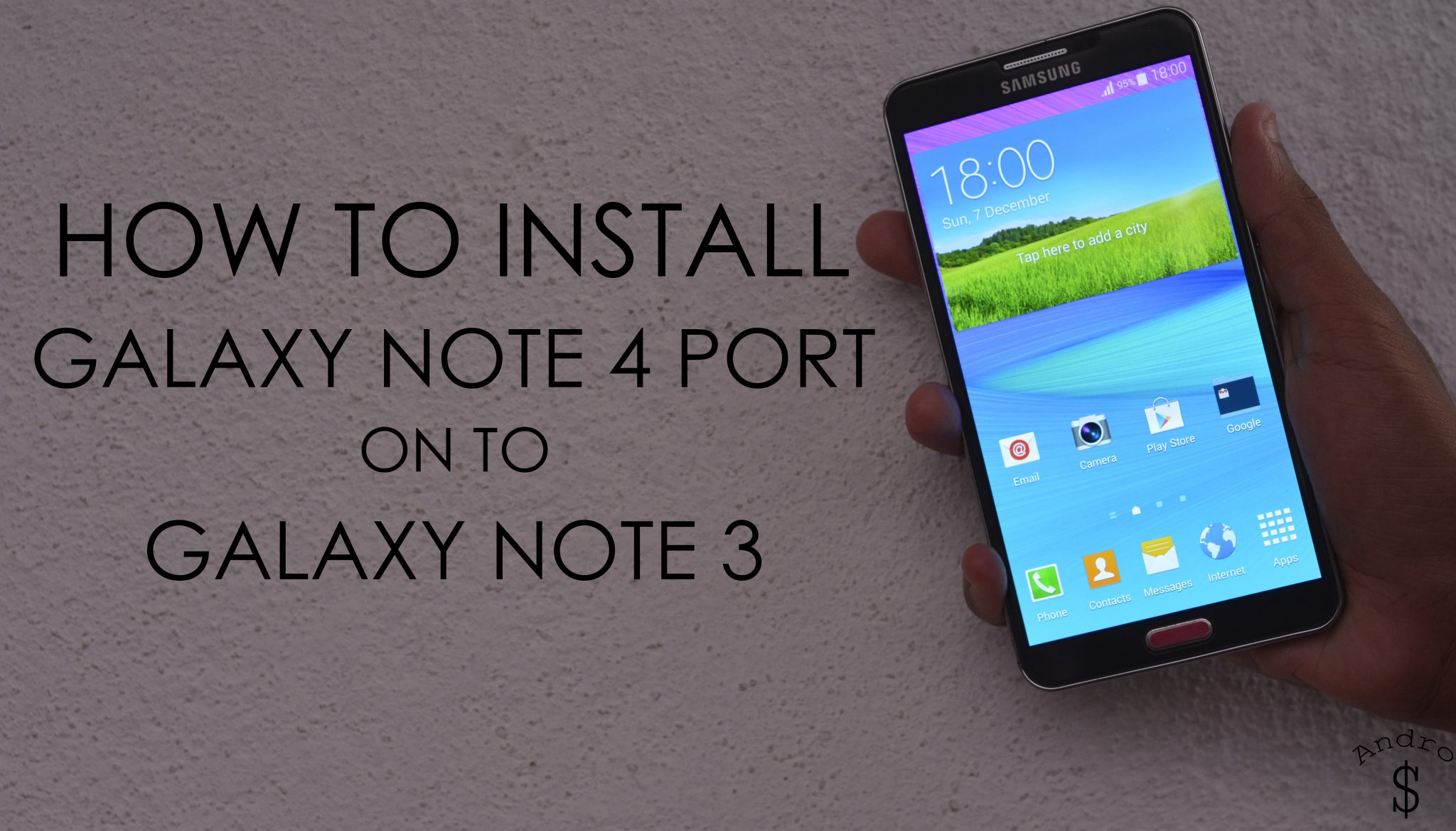 Galaxy Note 4 Port for Note 3