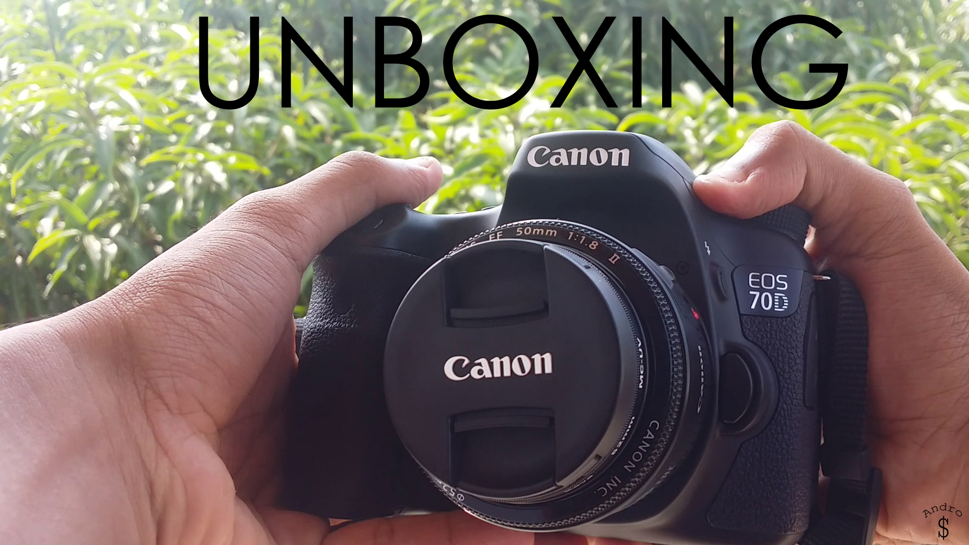 Canon 70D Unboxing – Andro Dollar