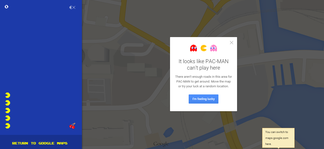 PacMan April Fools Google Maps – Andro Dollar (3)