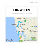 Screenshot 20160729 215007 150x150 - REVIEW : UBER Sri Lanka - Fanciest way to get around town