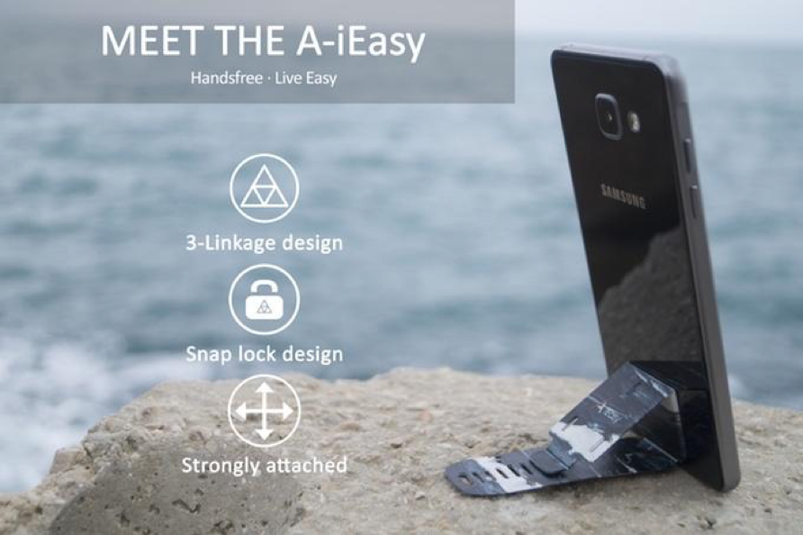 AiEasy - Meet the A-iEasy - The Lightest and Thinnest Smartphone Holder Ever [AD]