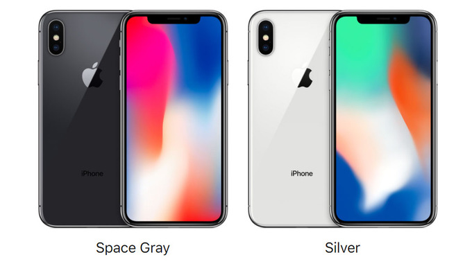 iphone x colors - Apple unveils the iPhone X with a futuristic edge to edge design