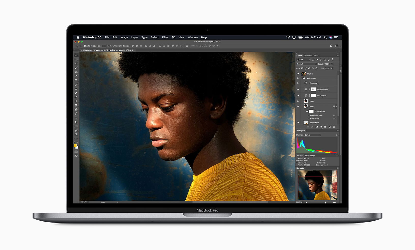 apple macbookpro 8 core macos mojave adobe photoshop 05212019 - Apple Debuts New 8-Core MacBook Pro With Updated Keyboard