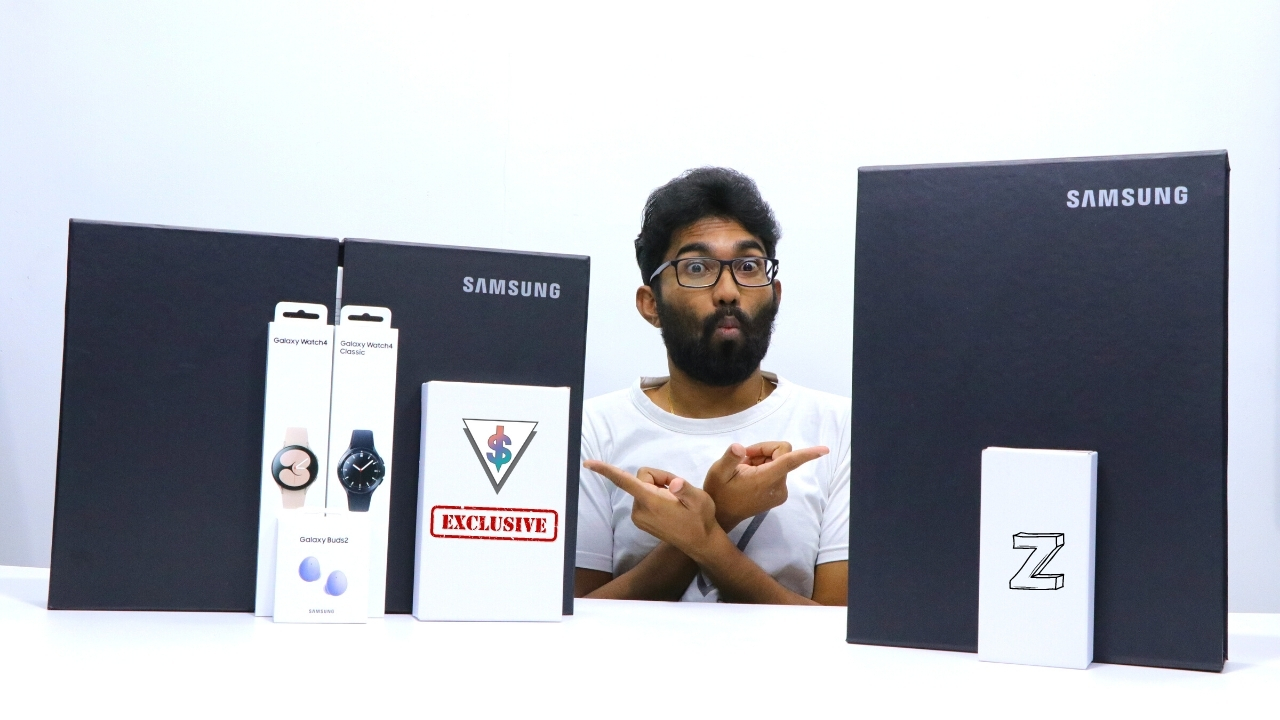 Samsung Z Flip Z Fold 3 Pre Order - Samsung Galaxy Z Fold 3 and Z Flip 3 Pre Order Gift Pack in Sri Lanka!